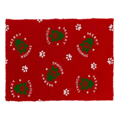 Vetbed® Merry Woofmas kutyatakaró - H 100 x Sz 75 cm