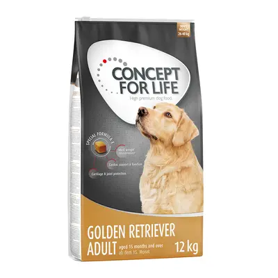 12kg Concept for Life száraz kutyatáp 15% kedvezménnyel! - Golden Retriever