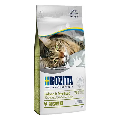 2x10kg Bozita Feline Indoor & Sterilised száraz macskatáp