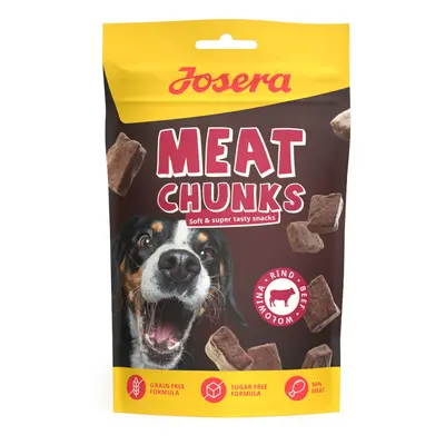 3x70g Josera Meat Chunks marha kutyasnack