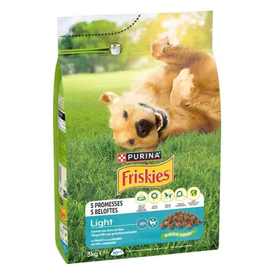 3kg PURINA Friskies Light Dog Sterilized csirke & zöldség száraz kutyatáp