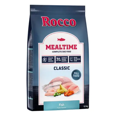 12kg Rocco Mealtime - hal száraz kutyatáp