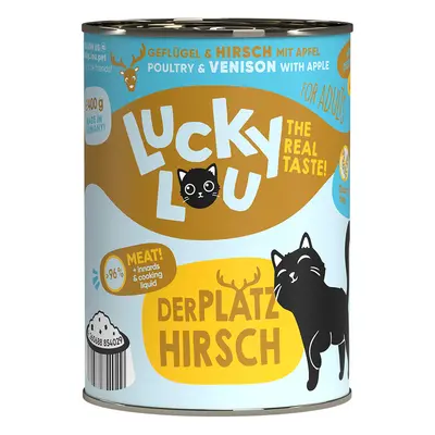 24x400g Lucky Lou Adult nedves macskatáp