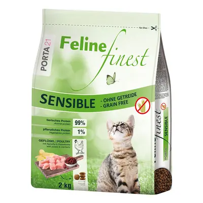 2kg Porta 21 Feline Finest Sensible - gabonamentes száraz macskatáp