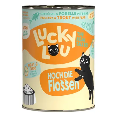 24x400g Lucky Lou Adult nedves macskatáp