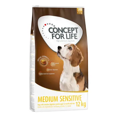 12kg Concept for Life száraz kutyatáp 15% kedvezménnyel! - Medium Sensitive