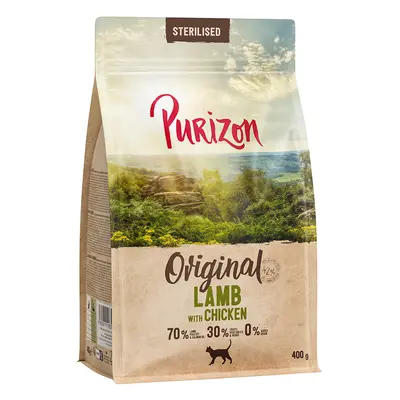 2x400g Purizon Adult bárány & csirke - gabonamentes száraz macskatáp rendkívüli árengedménnyel