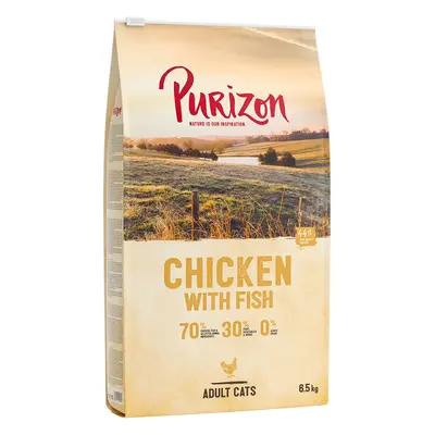 2x6,5kg Purizon Adult csirke & hal száraz macskatáp