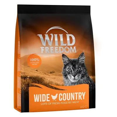 400g Wild Freedom Adult 'Wide Country' gabonamentes - szárnyas száraz macskatáp