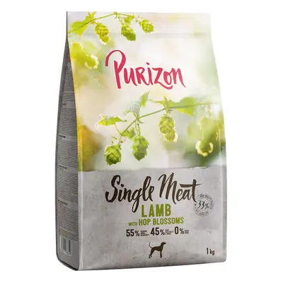 2x1kg Purizon Adult bárány, borsó & komlóvirág száraz kutyatáp rendkívüli árengedménnyel