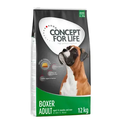 12kg Concept for Life száraz kutyatáp 15% kedvezménnyel! - Boxer