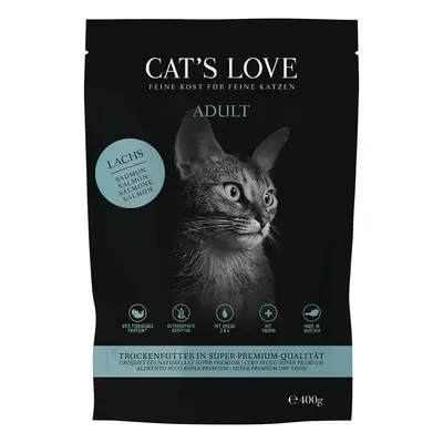 400g Cat´s Love Adult lazac száraz macskatáp