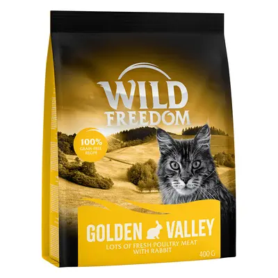 400g Wild Freedom Adult "Golden Valley" gabonamentes - nyúl száraz macskatáp