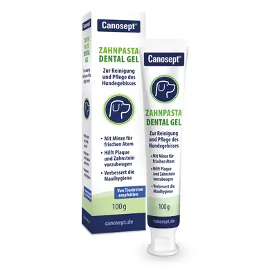 2x100g Canosept Dental Gel fogkrémkutyáknak