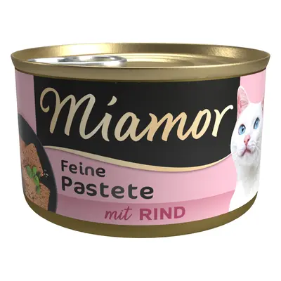 24x85g Miamor pástétom marha nedves macskatáp