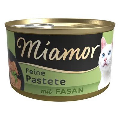 12x85g Miamor pástétom nedves macskatáp-fácán