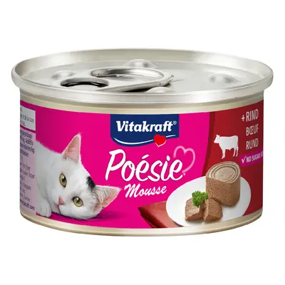 12x85g Vitakraft Poésie Mousse Marha nedves macskatáp