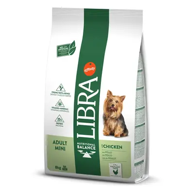 2x8kg Libra Dog Mini csirke száraz kutyatáp