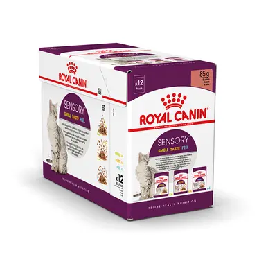 12x85g Royal Canin Sensory szószban vegyes csomag nedves macskatáp