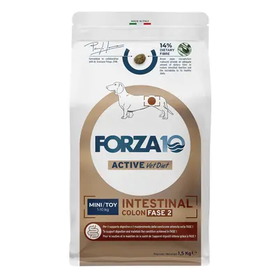 3x1,5kg Forza 10 Active Line - Mini/Toy Intestinal Colon Phase 2 száraz kutyatáp