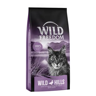 2x6,5kg Wild Freedom Adult 'Wild Hills' gabonamentes - kacsa száraz macskatáp