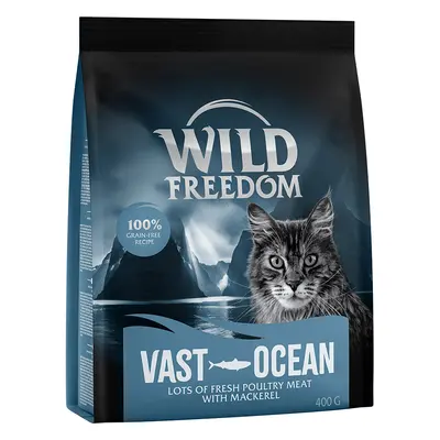 400g Wild Freedom Adult "Vast Ocean" gabonamentes - makréla száraz macskatáp