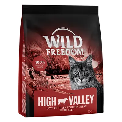 400g Wild Freedom Adult "Farmlands" gabonamentes száraz macskatáp - marha