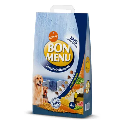 4kg Bon Menu Dog Adult Mediterranean Recipe száraz kutyatáp