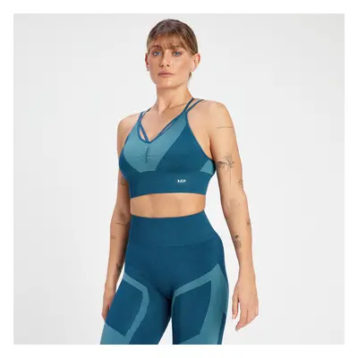 MP Női Impact Scrunch Seamless Sportmelltartó - Türkizék - XS