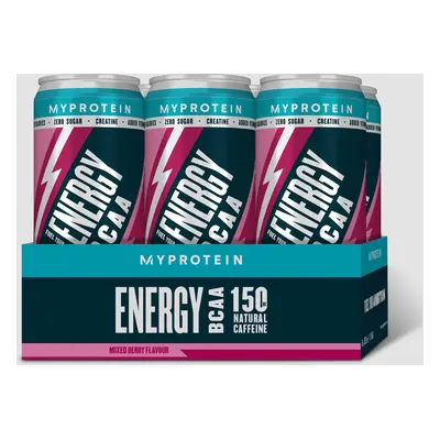 BCAA Energy Drink Energiaital - 6 x 330ml - Kevert erdei gyümölcs