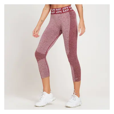 MP Curve 3/4-es női leggings - Fekete cseresznye - XS