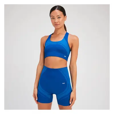 MP Női Tempo Ultra Seamless Sportmelltartó - Szörf Kék - XS