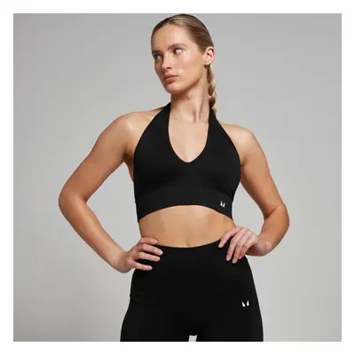 MP Női Tempo Seamless Halter Neck Melltartó – Fekete - XS