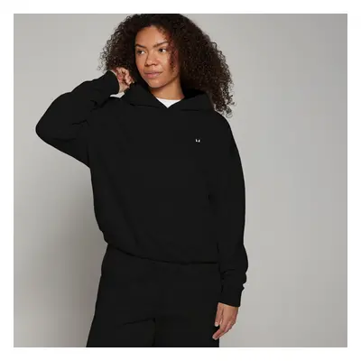 MP Női Basics Oversized Kapucnis Pulóver - Fekete - XL