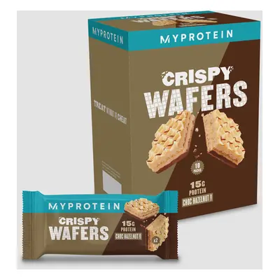 Crispy Protein Wafer - 10Szeletek - Csokoládé Mogyoró