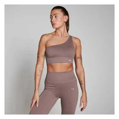 MP Női Tempo Rib Seamless Asymmetric Melltartó - Mogyorószínű - XXL