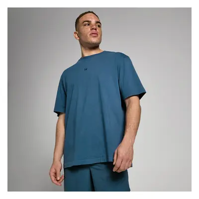 MP Férfi Tempo Oversized Washed Póló - Tengerészkék - S