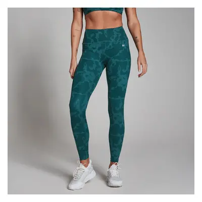 MP Női Tempo Abstract Leggings - Tengerészkék - XS