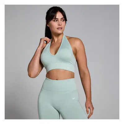 MP Női Tempo Seamless Halter Neck Melltartó – Fresh Mint mentazöld - M