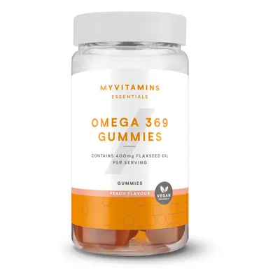 Omega 3 6 9 Gumicukor - 60gummies - Peach