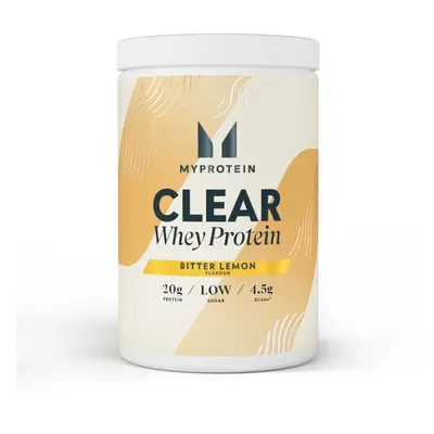 Clear Whey Protein Isolate - 20servings - Bitter Lemon