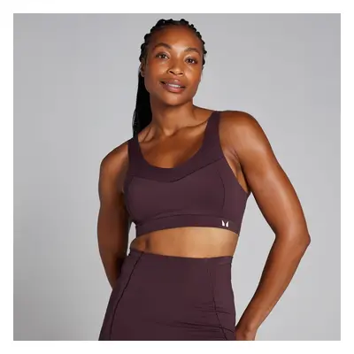 MP Női Tempo Ultra Bonded Sportmelltartó – Chocolate Berry - XS