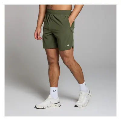 MP Férfi Active Woven 7 Inch Rövidnadrág – Sötét khaki - XL