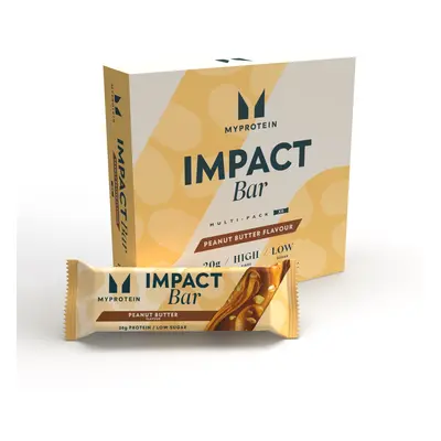 Impact Protein Bar - 6Szeletek - Mogyoróvaj