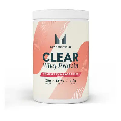 Clear Whey Protein Isolate - 35servings - Cranberry & Raspberry