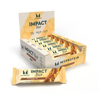 Impact Protein Bar - 12Szeletek - Mogyoróvaj