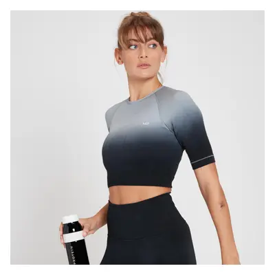 MP Velocity Ultra Seamless női crop top felső - Fekete - L