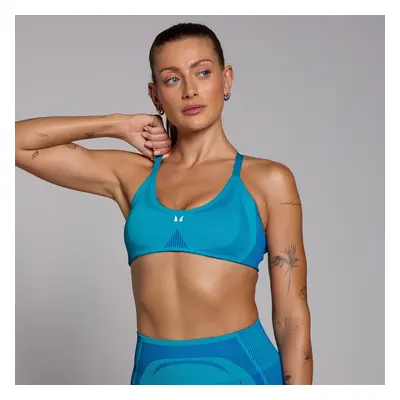 MP Női Tempo Seamless Hybrid Sportmelltartó – Óceánkék - XS