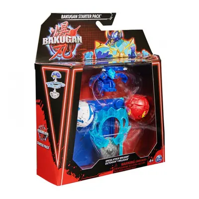 Bakugan starter set speciális támadás S6 Bruiser, Nillious, Octogan