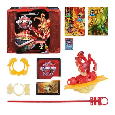 Bakugan gyűjthető bádog doboz S6